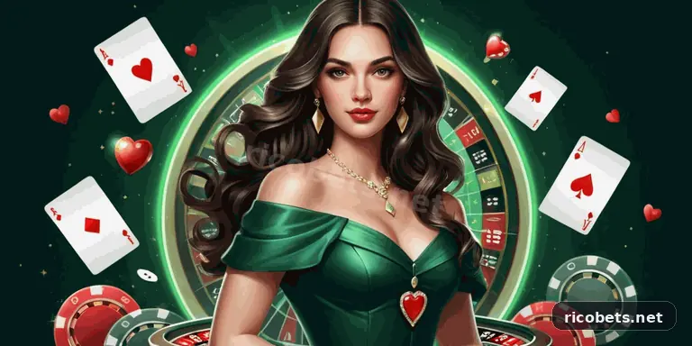 Imagem promocional da rico bet mostrando a plataforma e suas vantagens